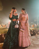 Pink Embroidered LehengaKritika Khurana